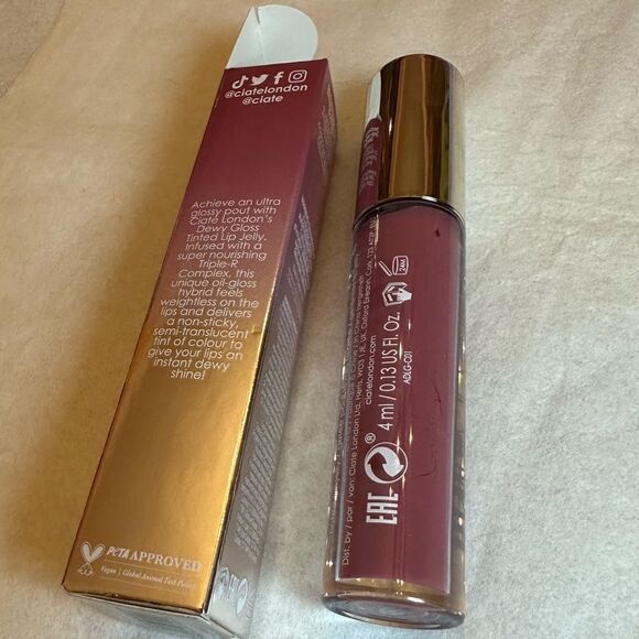 Ciate London Dewy Gloss Tinted Lip Jelly Color Revelation 4ml - Picture 4 of 7
